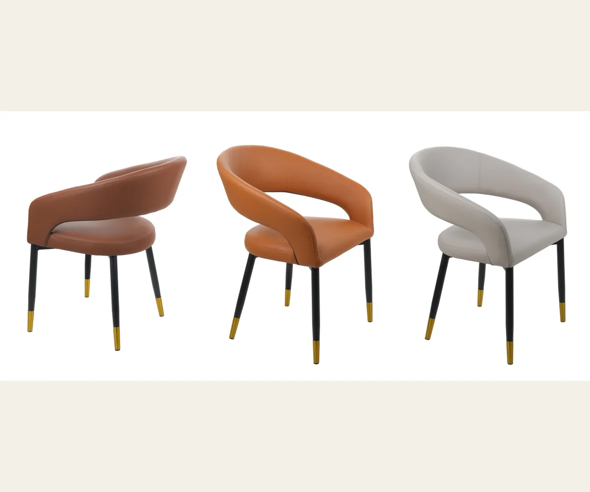 Sculpted Arm Dining Chair, model AL2015005
